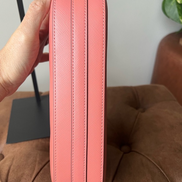 Kate Spade Madison Saffiano Leather Shoulder Bag in Coral Pink - Picture 6 of 10